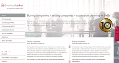 Desktop Screenshot of businessbroker.ch