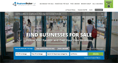 Desktop Screenshot of businessbroker.net